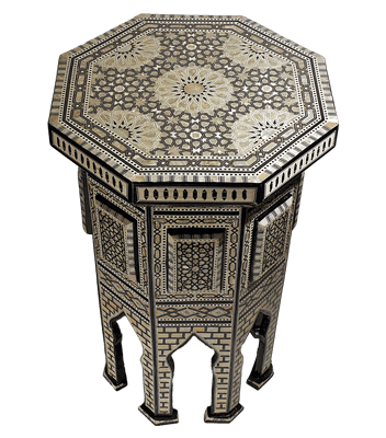 Moroccan Mother of pearl table